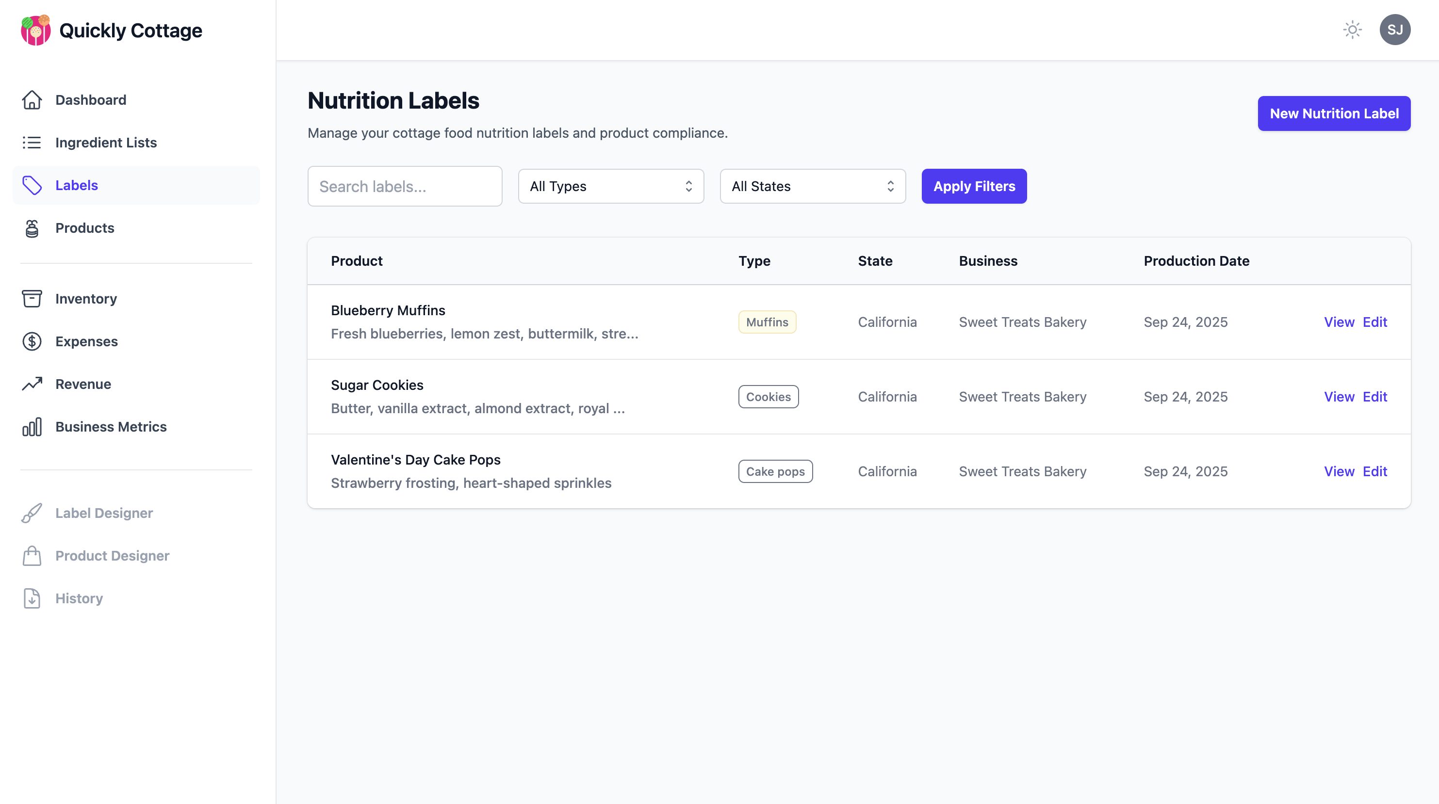 Product screenshot